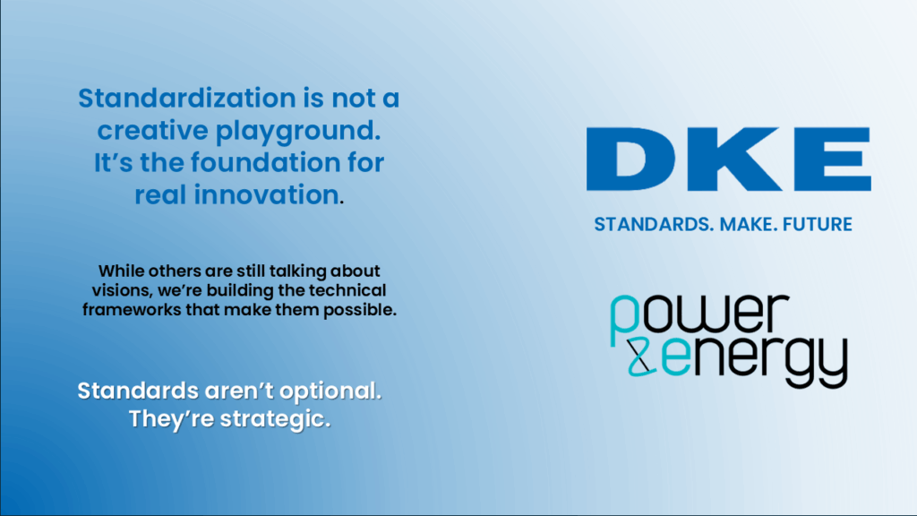 DKE - Standardization enables innovation