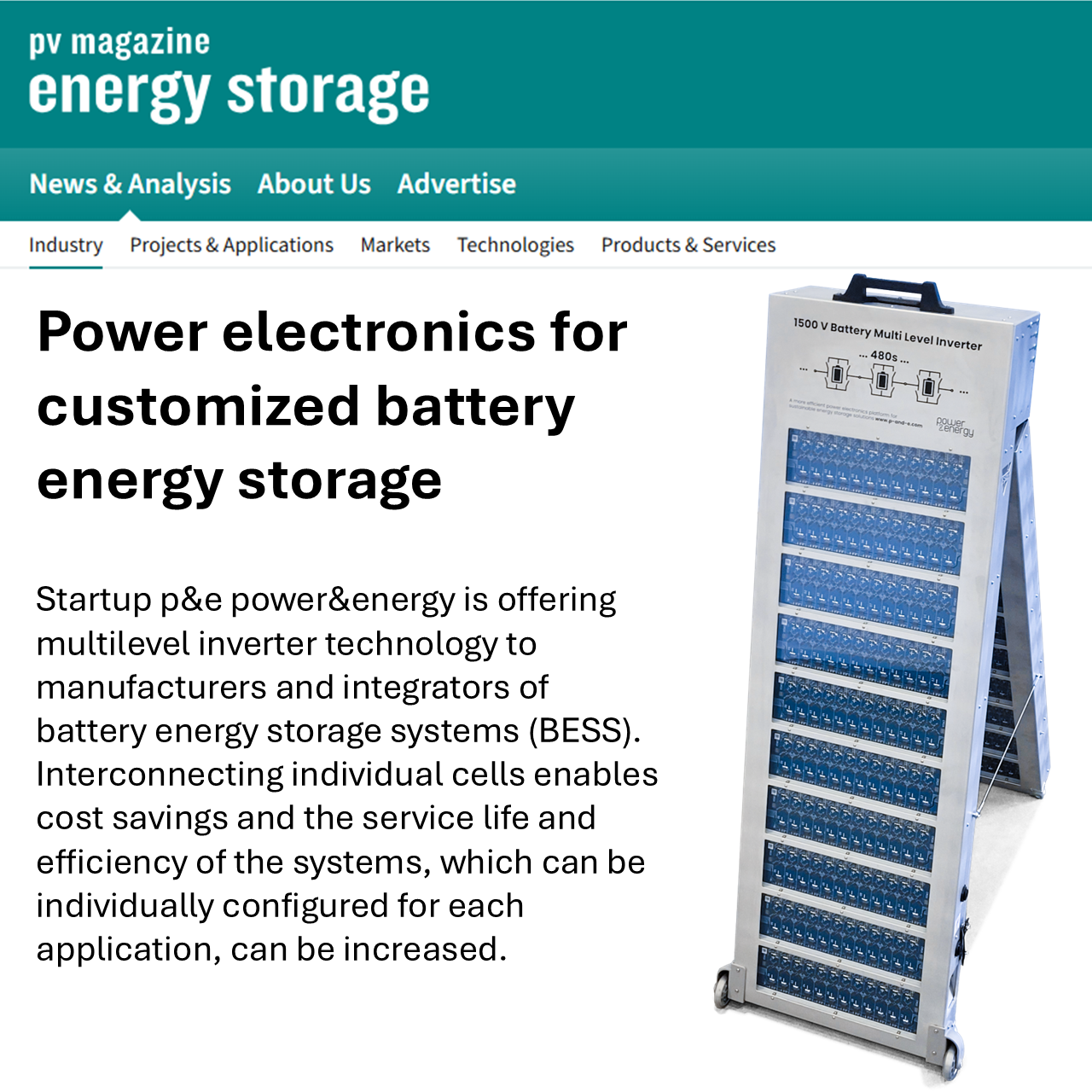 480s p&e pv magazine